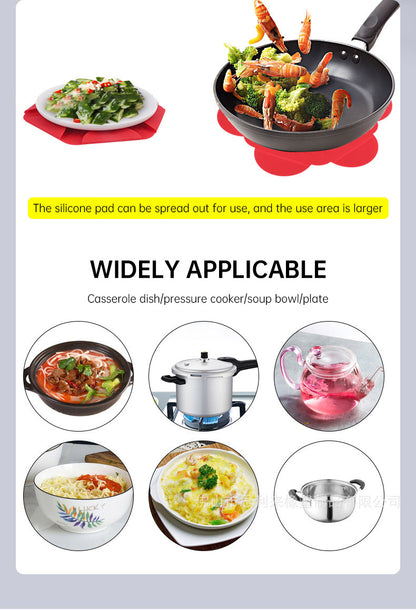 Collapsible Silicone Microwave Food Cover – Splatter Guard & Plate Lid