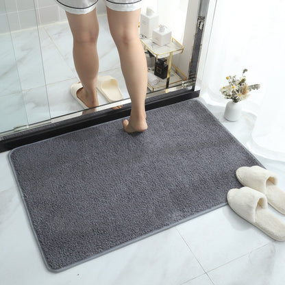 Plush Non-Slip Bathroom Mat – Super-Absorbent Thick Floor Mat