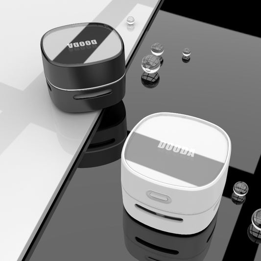 Mini Rechargeable Desktop Vacuum Cleaner – Cordless Tabletop Sweeper