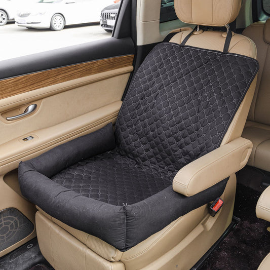 Waterproof Pet Car Seat Cover & Nest: For Medium & Small Dogs/Cats