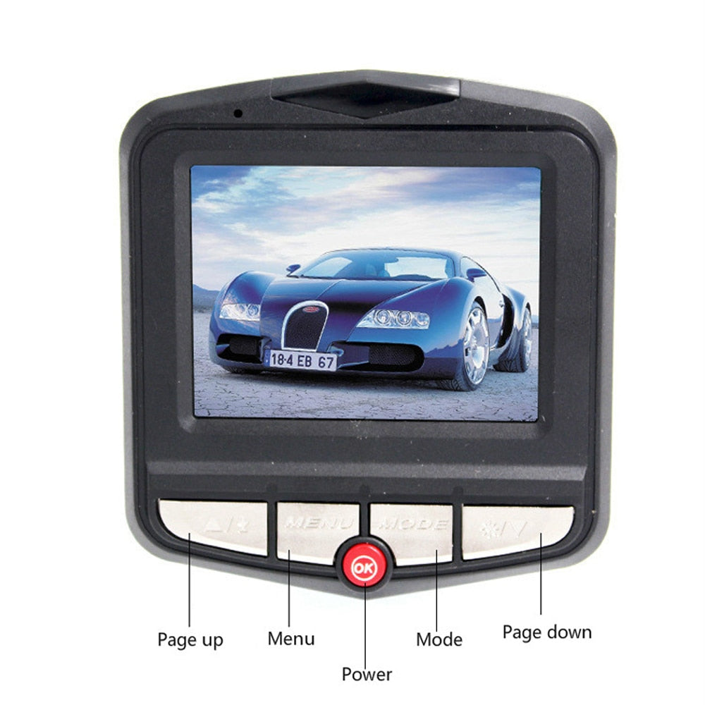 Sleek 1080P Full HD Dash Cam – Crystal-Clear Road Protection