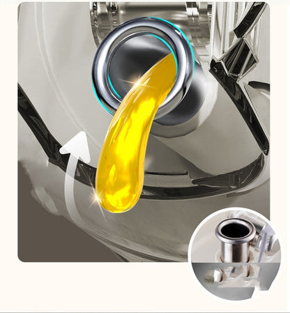 2-in-1 Glass Oil Sprayer & Pourer (550ml) – Automatic Flip & Precise Control