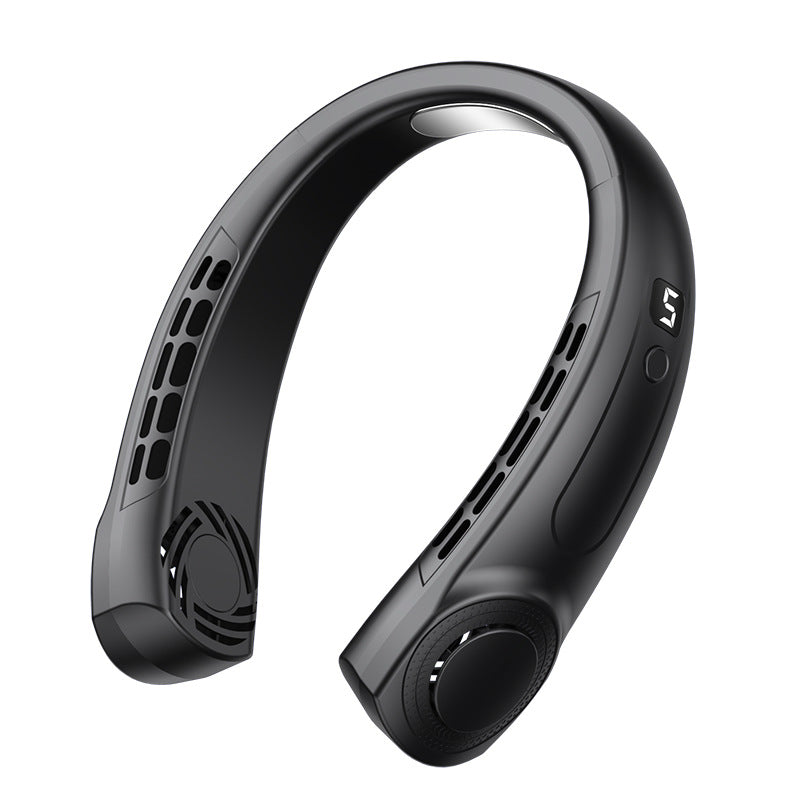 Cooling and Quiet Neck Fan, Small Rechargeable USB