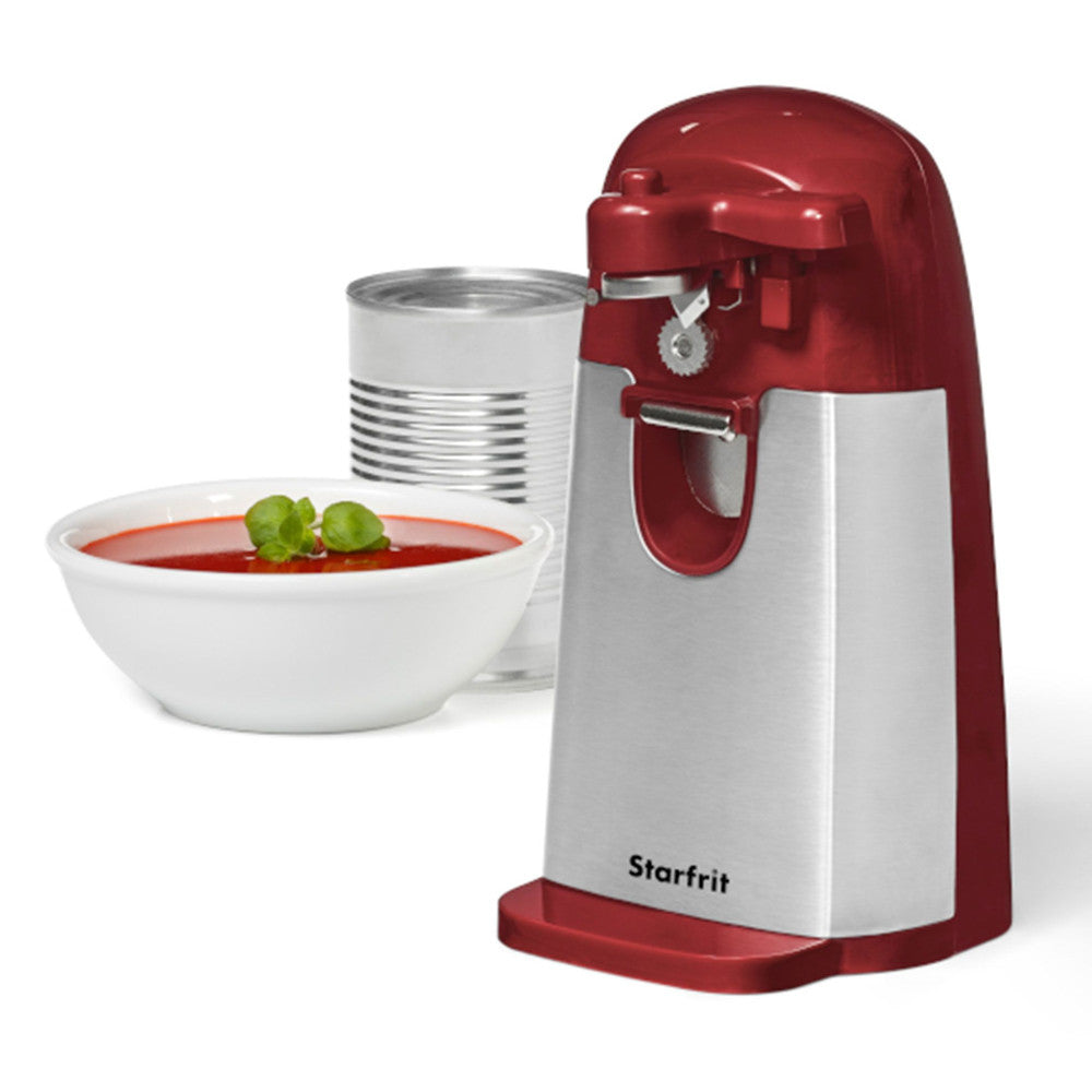 3-in-1 Automatic Electric Can Opener — Hands-Free Opening, Sharpening & More