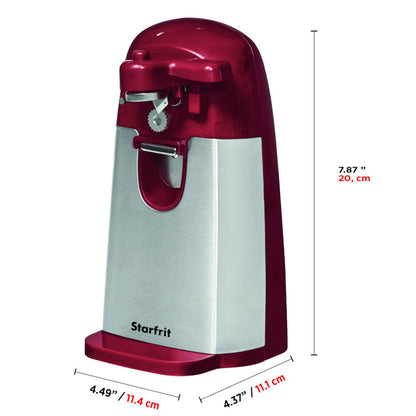 3-in-1 Automatic Electric Can Opener — Hands-Free Opening, Sharpening & More