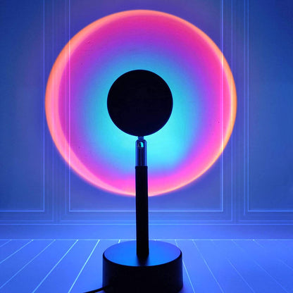 Bluetooth Sunset Projection Lamp – Ambient Mood Lighting