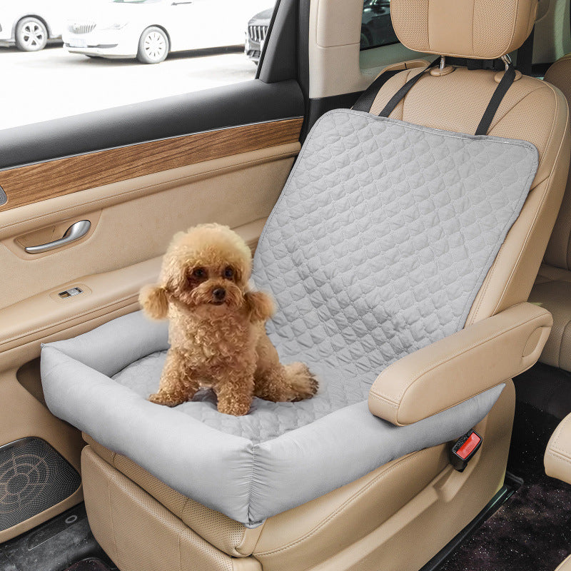 Waterproof Pet Car Seat Cover & Nest: For Medium & Small Dogs/Cats