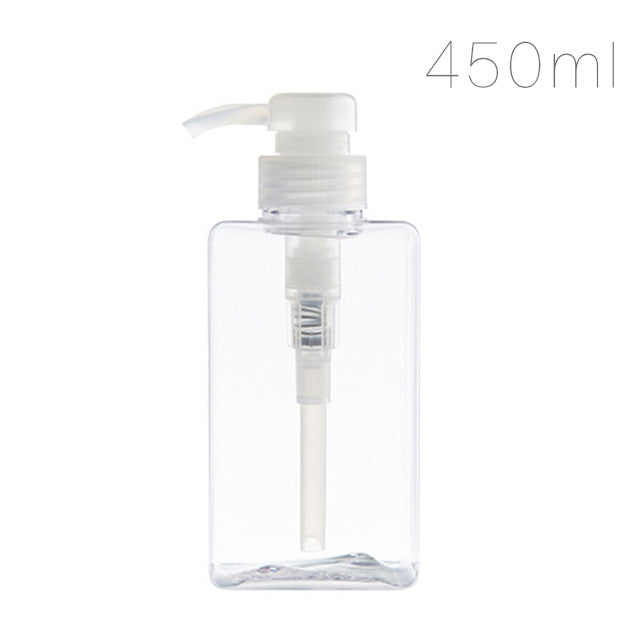 Refillable Large Pump Lotion & Shampoo Bottle – Multi-Use Travel & Home Essential