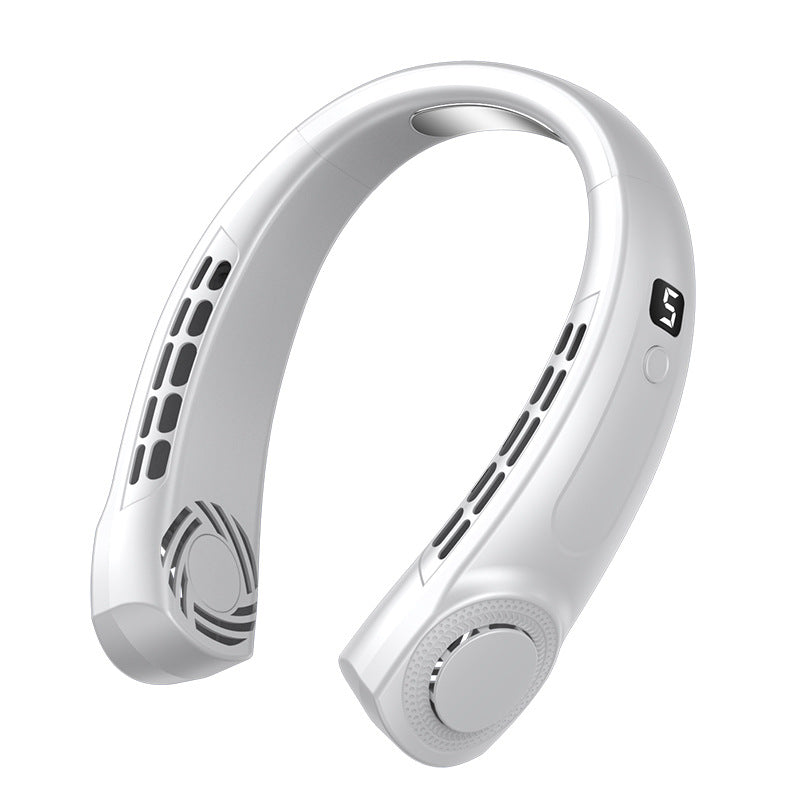 Cooling and Quiet Neck Fan, Small Rechargeable USB