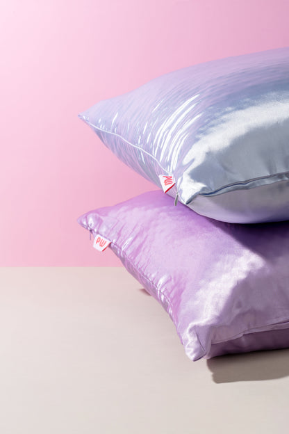 Satin Pillowcase with Zipper Closure – Anti-Frizz, Anti-Crease & Breakout Defense