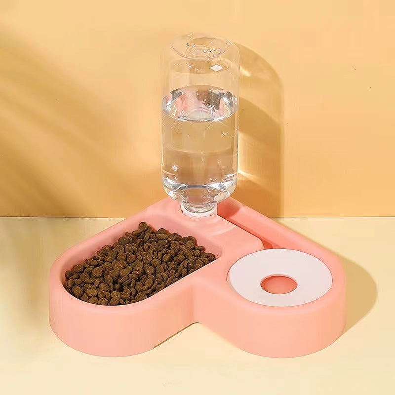 Automatic Water & Food Pet Bowl – Splash-Proof & Corner-Fitting