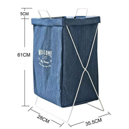 Laundry Hamper & Storage Tower - Space-Saving Solution for Effortless Organization