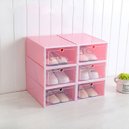 Stackable Shoe Box – Clear Plastic Storage Organizer