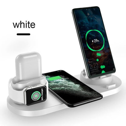 3-in-1 Wireless Charging Station – Phone, Watch & Earbuds Charger