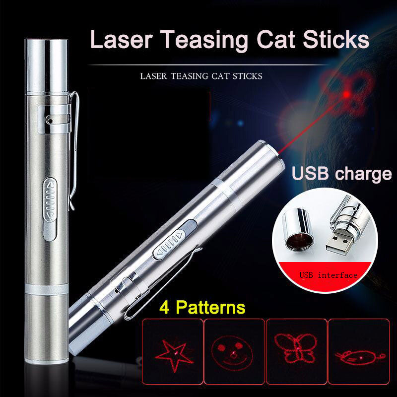 Laser for cats, USB charging