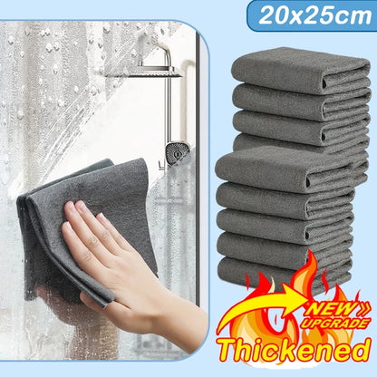 Magic Streak-Free Cleaning Cloth – Reusable Thick Microfiber Wipe