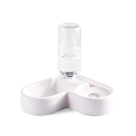 Automatic Water & Food Pet Bowl – Splash-Proof & Corner-Fitting
