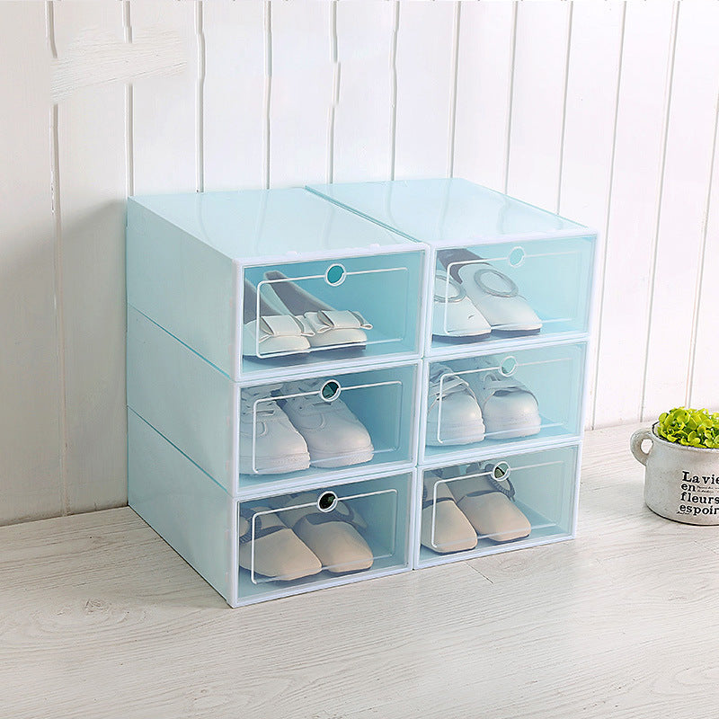 Stackable Shoe Box – Clear Plastic Storage Organizer
