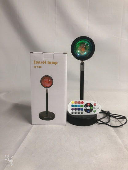 Bluetooth Sunset Projection Lamp – Ambient Mood Lighting