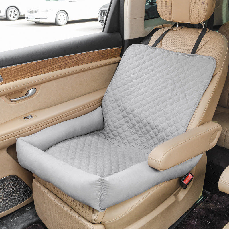 Waterproof Pet Car Seat Cover & Nest: For Medium & Small Dogs/Cats