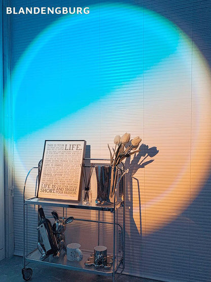 Bluetooth Sunset Projection Lamp – Ambient Mood Lighting