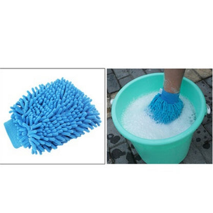 2-in-1 Microfiber Car Wash Mitt – Scratch-Free Cleaning Glove