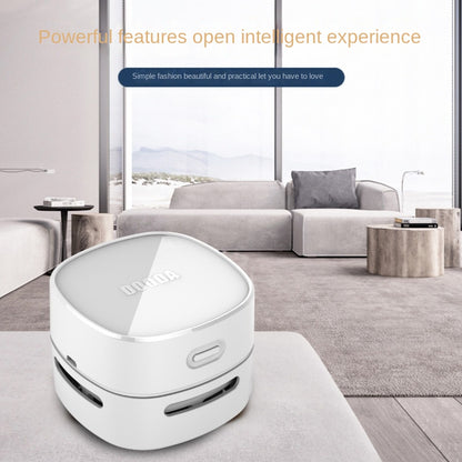 Mini Rechargeable Desktop Vacuum Cleaner – Cordless Tabletop Sweeper