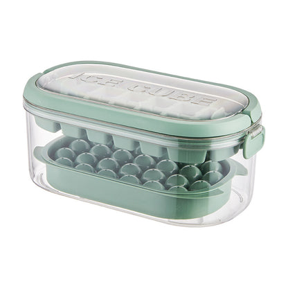 Silicone Ice Cube Tray – Large Capacity Ice Storage Box