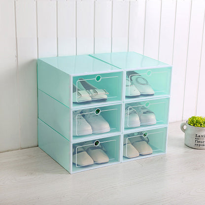 Stackable Shoe Box – Clear Plastic Storage Organizer