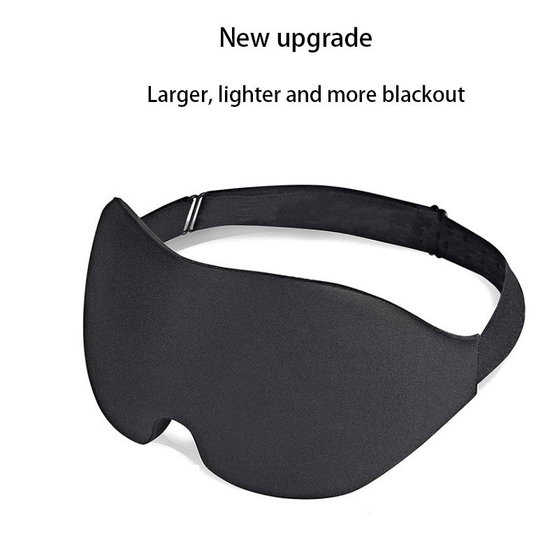 3D Memory Foam Sleep Eye Mask – Total Blackout & Slow-Rebound Comfort