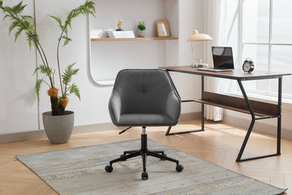 Velvet Office Desk Chair, Modern Home Desk Chair with Wheels