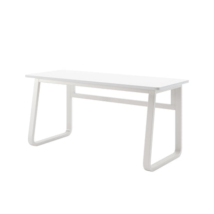 47.2" Modern White Computer & Gaming Desk
