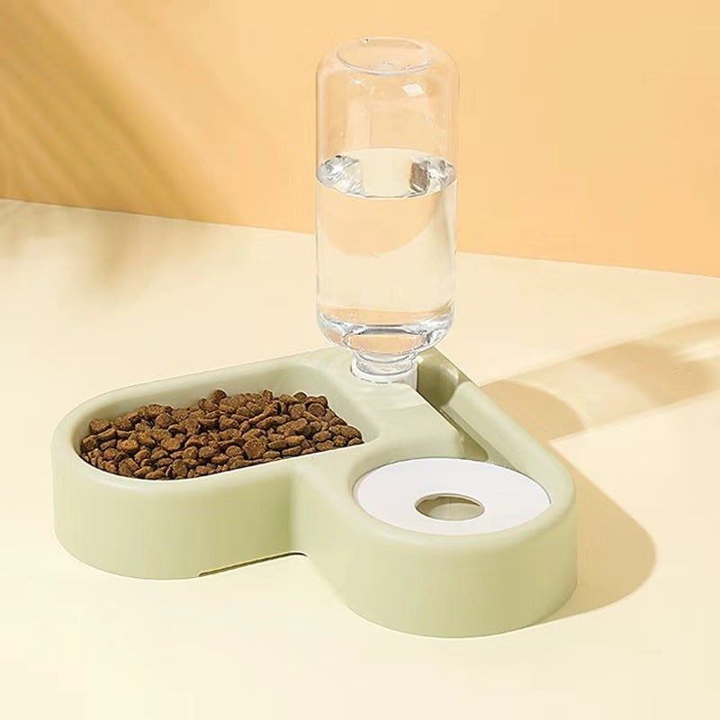 Automatic Water & Food Pet Bowl – Splash-Proof & Corner-Fitting