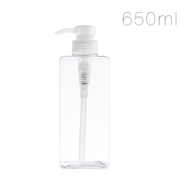 Refillable Large Pump Lotion & Shampoo Bottle – Multi-Use Travel & Home Essential