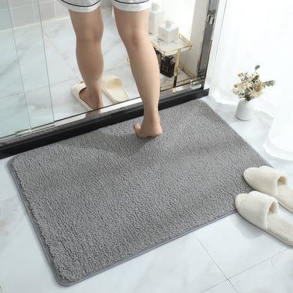 Plush Non-Slip Bathroom Mat – Super-Absorbent Thick Floor Mat