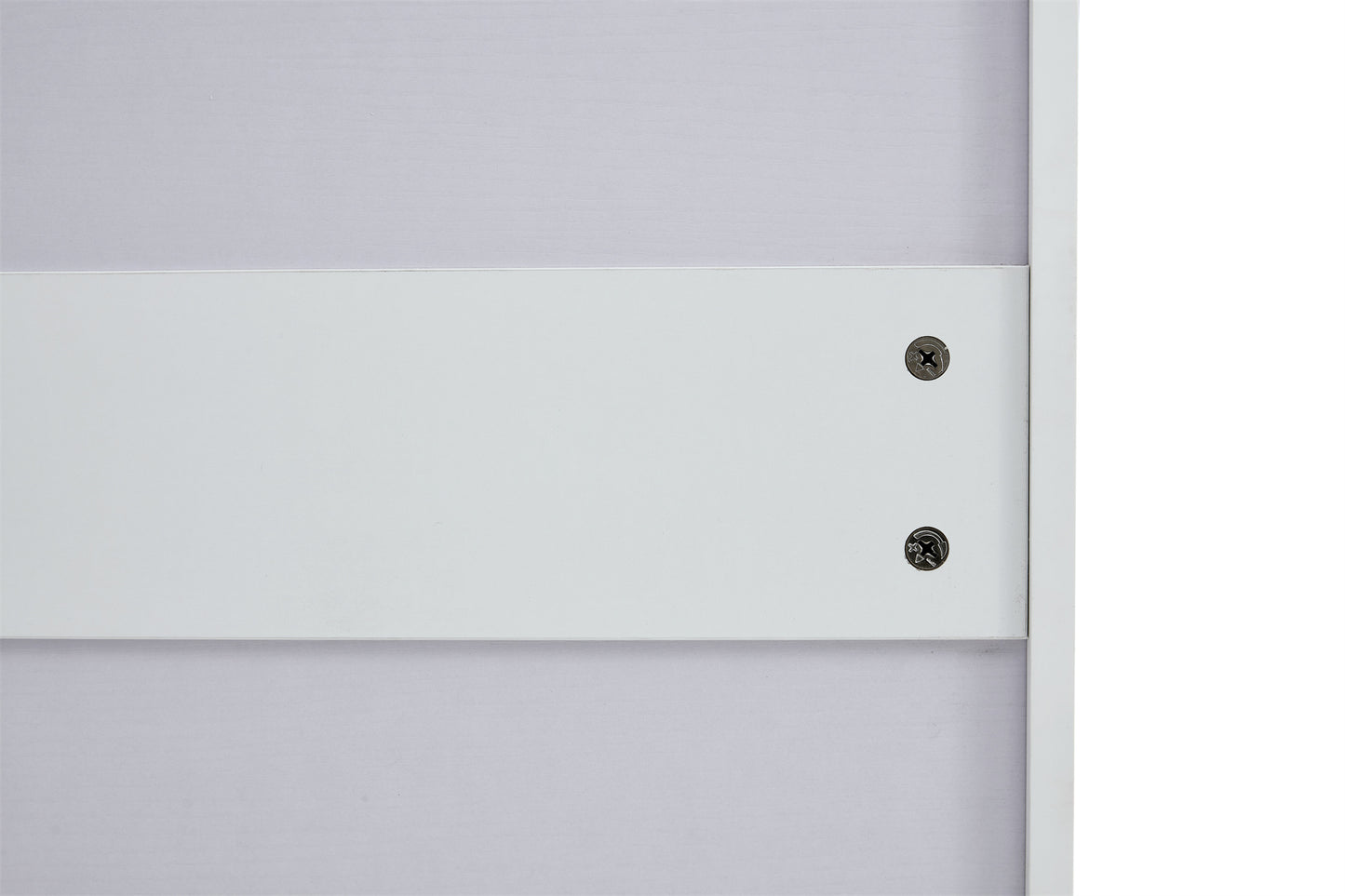 Modern White Shoe Cabinet with Metal Legs — Slim Profile Storage Shelves