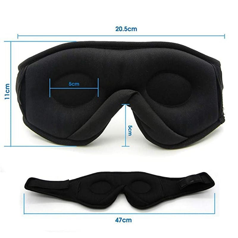 Smart Air-Pressure Eye Mask with Bluetooth 5.0 Audio