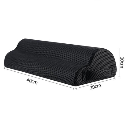 Ergonomic Under-Desk Footrest Cushion - Portable Memory Foam Leg & Foot Support