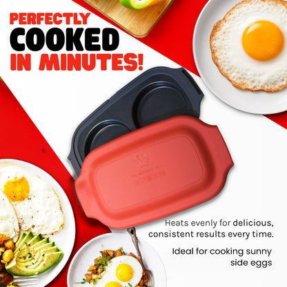 Micro Grill Egg Mate Microwave 2-Egg Cooker