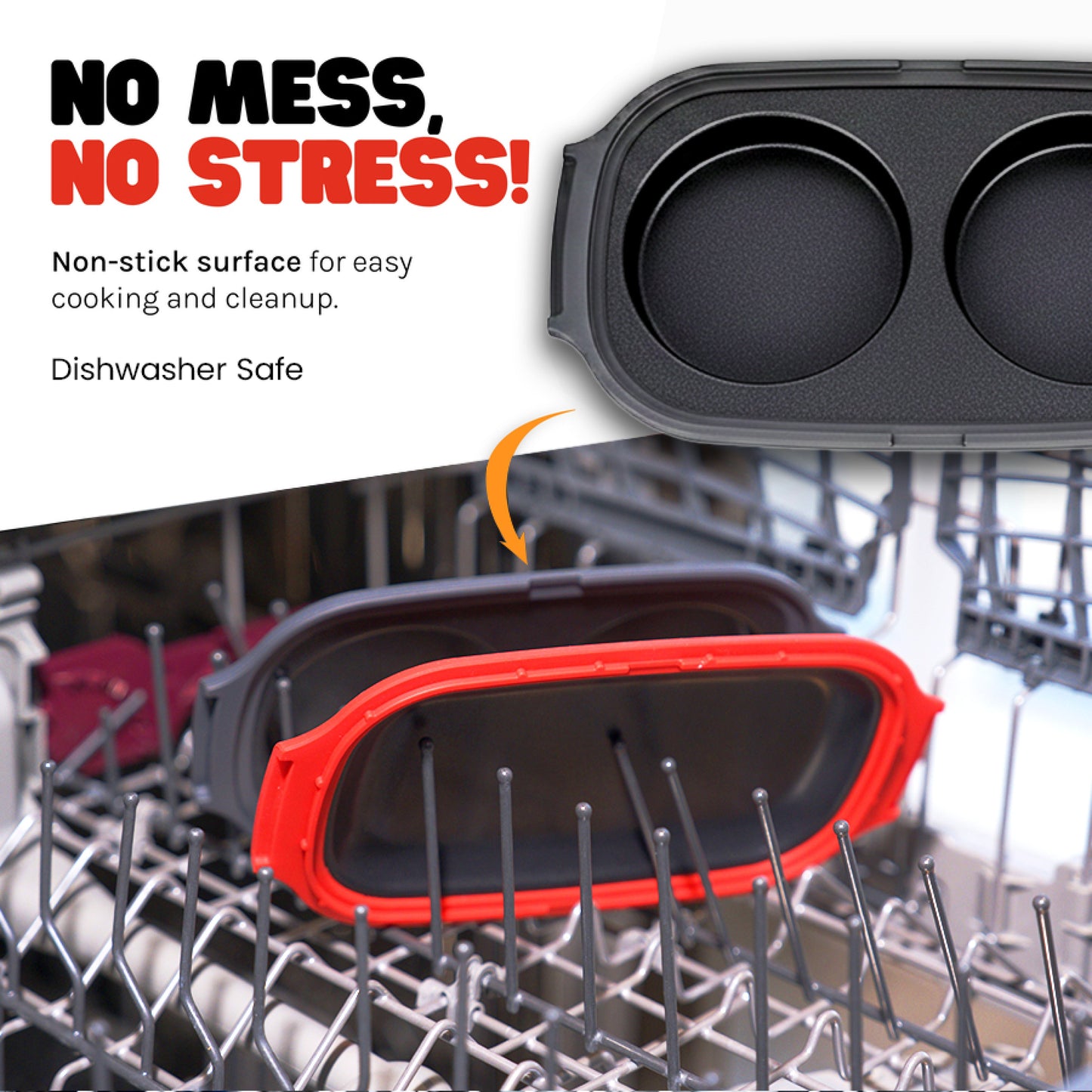Micro Grill Egg Mate Microwave 2-Egg Cooker