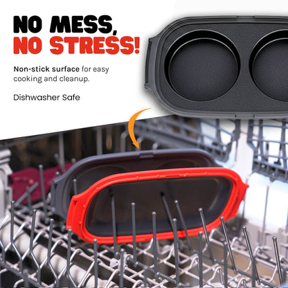 Micro Grill Egg Mate Microwave 2-Egg Cooker