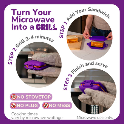 Micro Grill Microwave Grill Plate