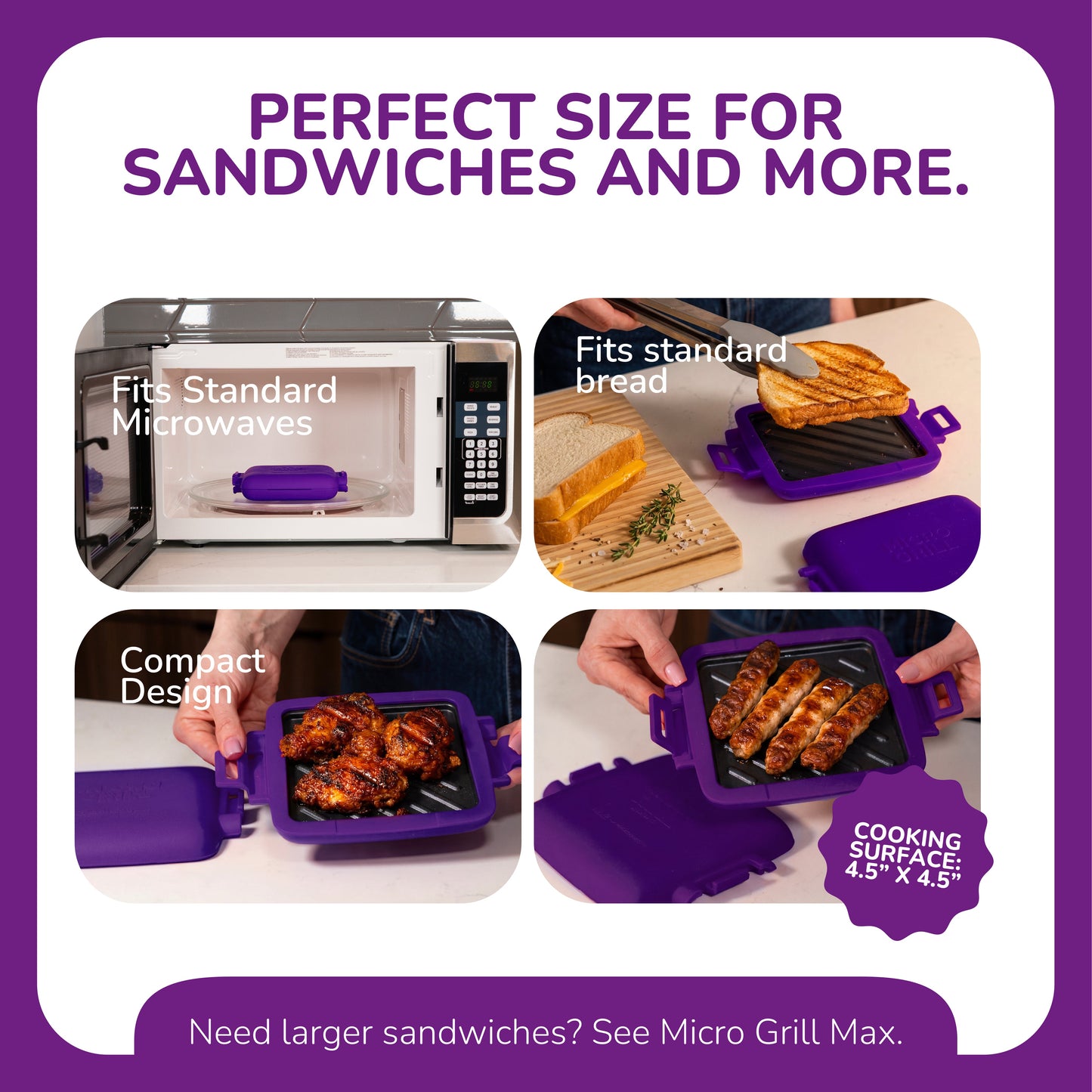 Micro Grill Microwave Grill Plate