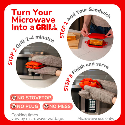 Micro Grill Microwave Grill Plate