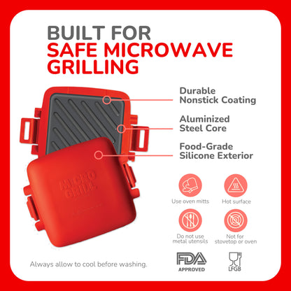 Micro Grill Microwave Grill Plate