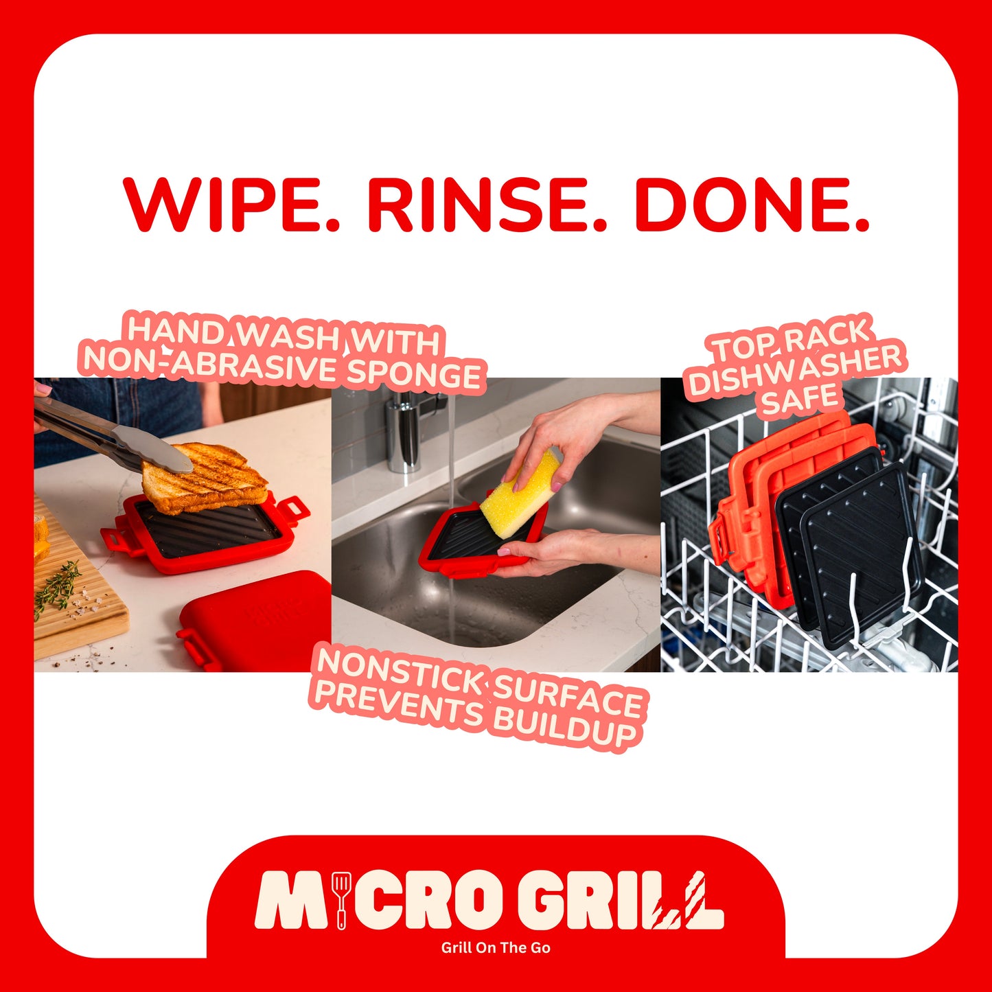 Micro Grill Microwave Grill Plate