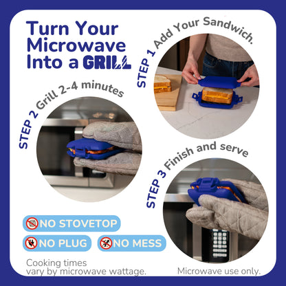 Micro Grill Microwave Grill Plate